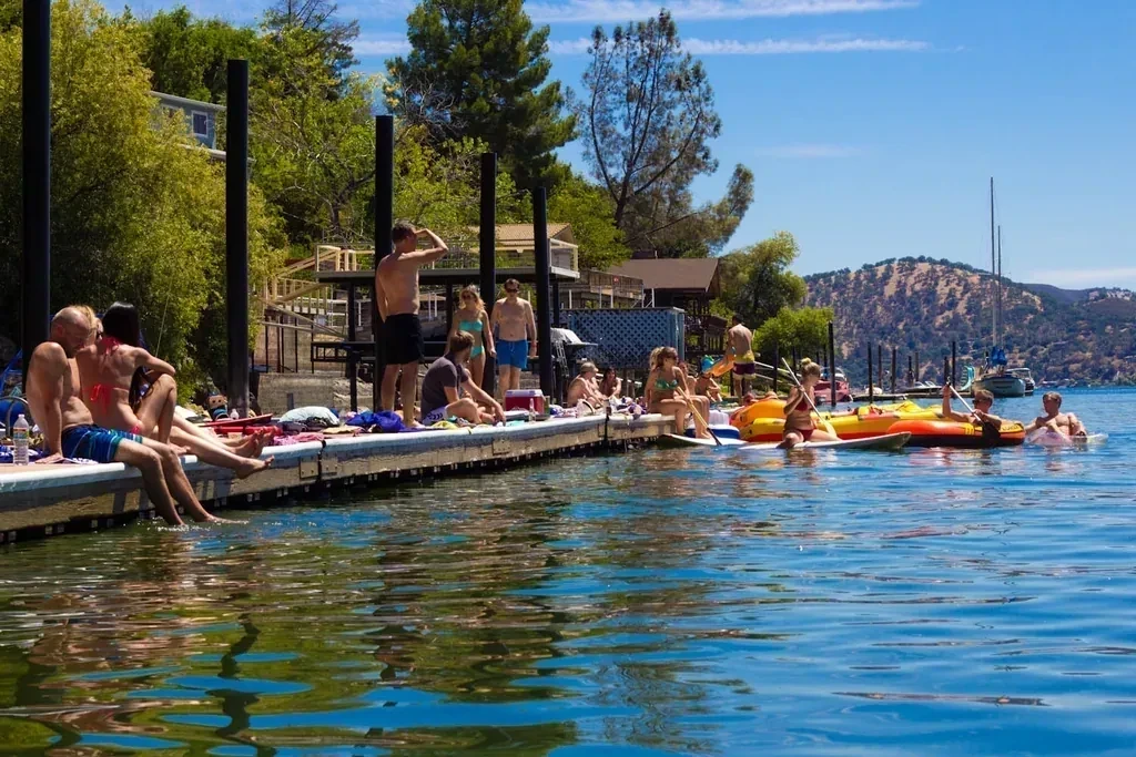 Clear Lake Cabin Exterior