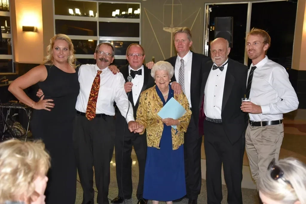 Seven YSC presidents at the 65th Anniversary celebration